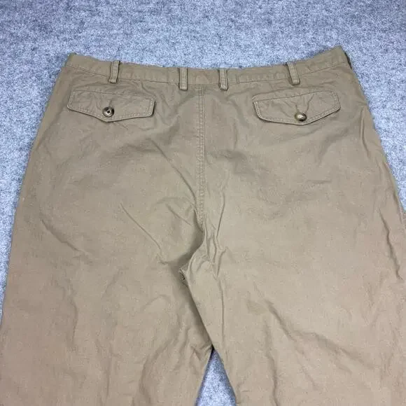 Cabela’s Pants Mens‎ 42/29 Double Knee Duck Hunting outdoor nylon tan canvas - Picture 5 of 11
